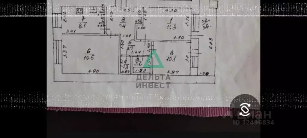 3-к кв. Башкортостан, Уфа Комсомольская ул., 18 (62.0 м) - Фото 2