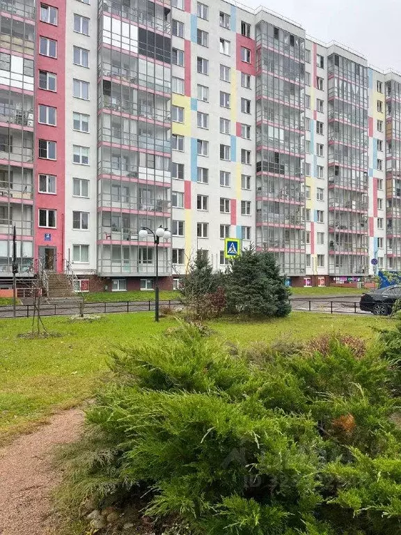 1-к кв. Ленинградская область, Всеволожск ул. Севастопольская, 2к1 ... - Фото 2