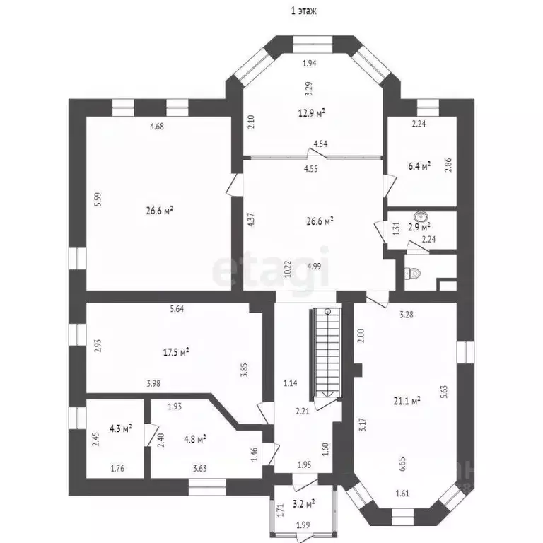 Офис в Ханты-Мансийский АО, Ханты-Мансийск ул. Доронина, 17 (400 м) - Фото 2