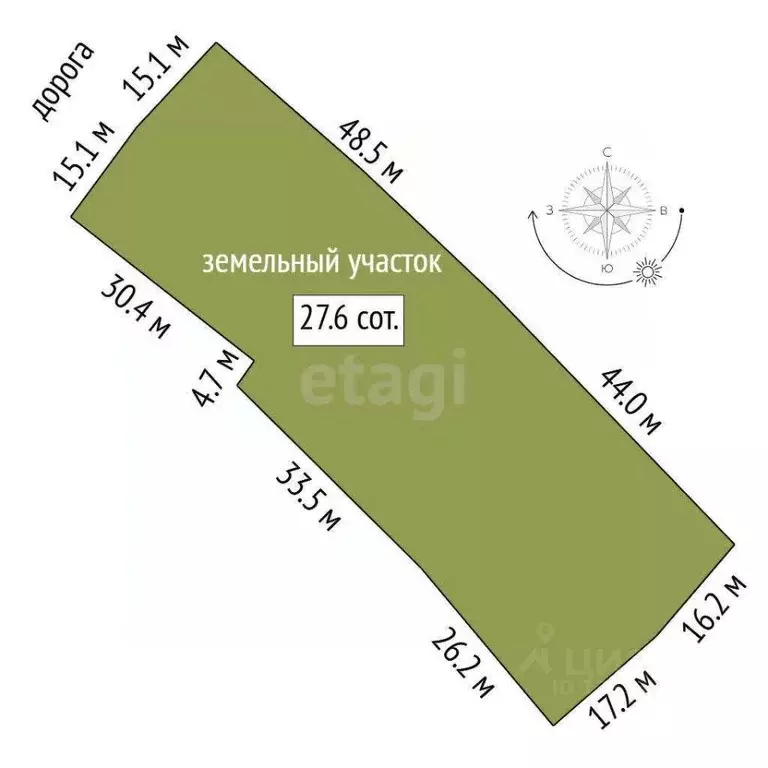 Участок в Свердловская область, Тугулымский муниципальный округ, с. ... - Фото 2