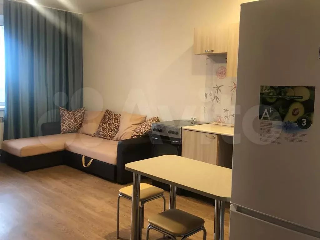 1-к. квартира, 29 м, 6/9 эт. - Фото 1