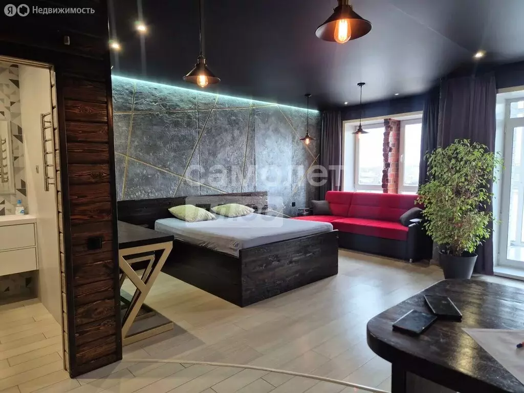 Квартира-студия: Сыктывкар, Первомайская улица, 121А (39 м) - Фото 1