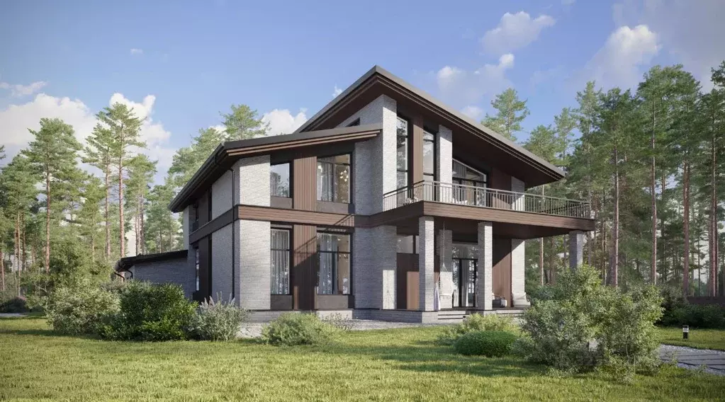 Дом в Московская область, Волоколамский муниципальный округ, Зиккурат ... - Фото 2