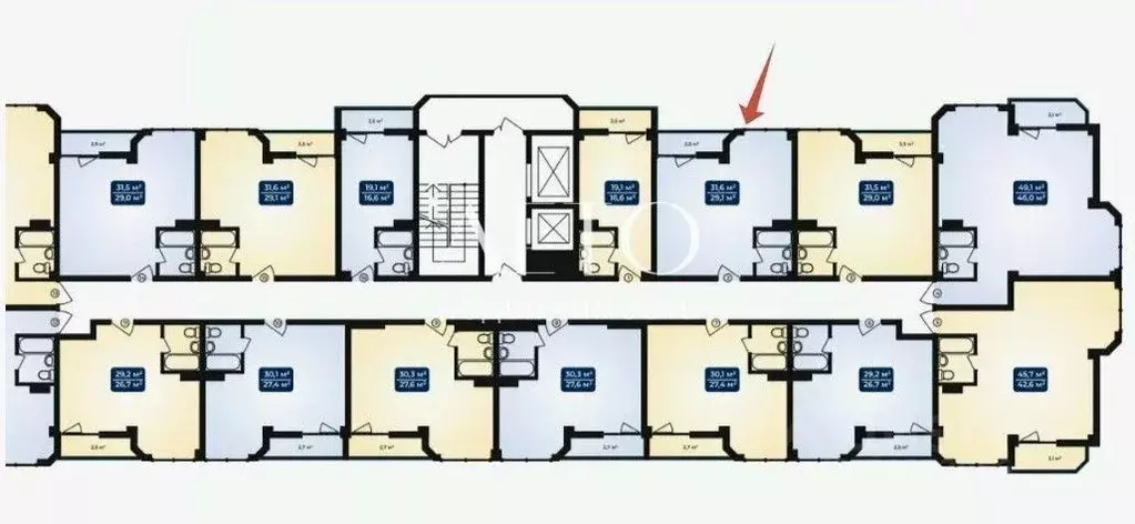 Свободной планировки кв. Краснодарский край, Сочи ул. Полтавская, ... - Фото 1