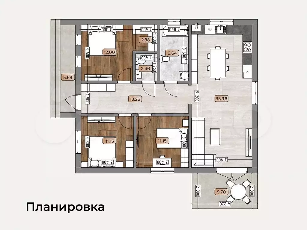 Дом 110 м на участке 6 сот. - Фото 0