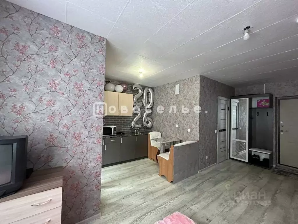 Студия Рязанская область, Рязань Шереметьевская ул., 10к3 (25.7 м) - Фото 2
