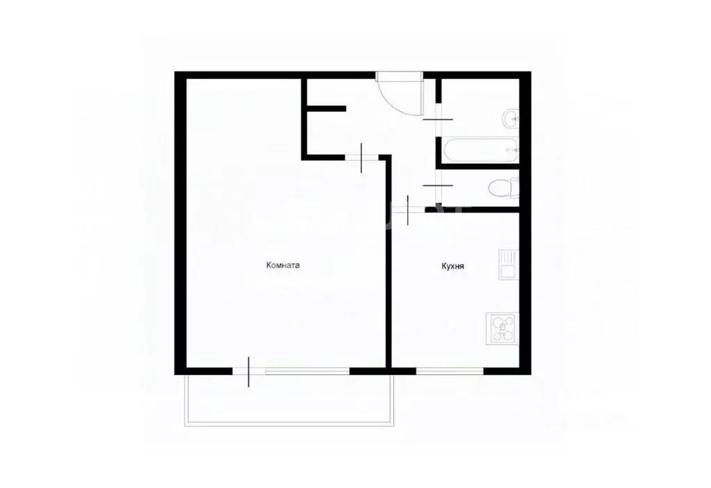 1-к кв. Москва Курганская ул., 4 (39.2 м) - Фото 1