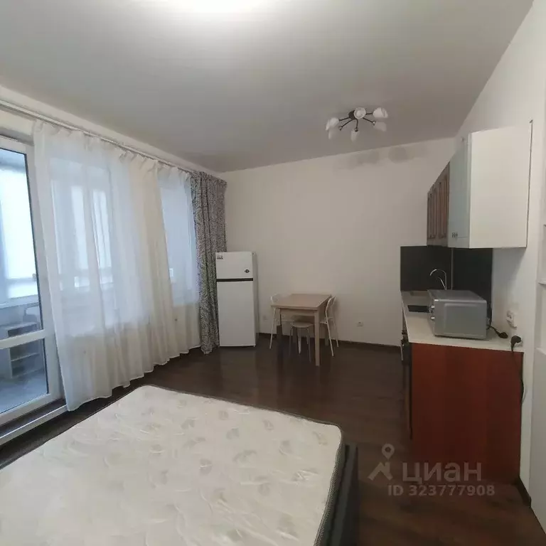 Студия Санкт-Петербург ул. Плесецкая, 16 (28.9 м) - Фото 1