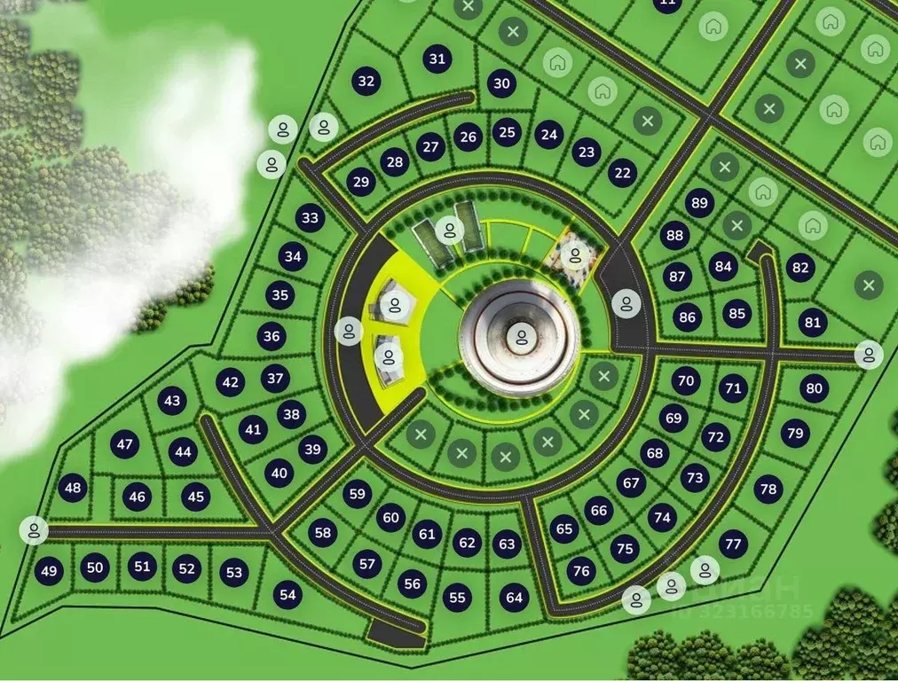 Участок в Калужская область, Козельский муниципальный округ, Бурнашево ... - Фото 1