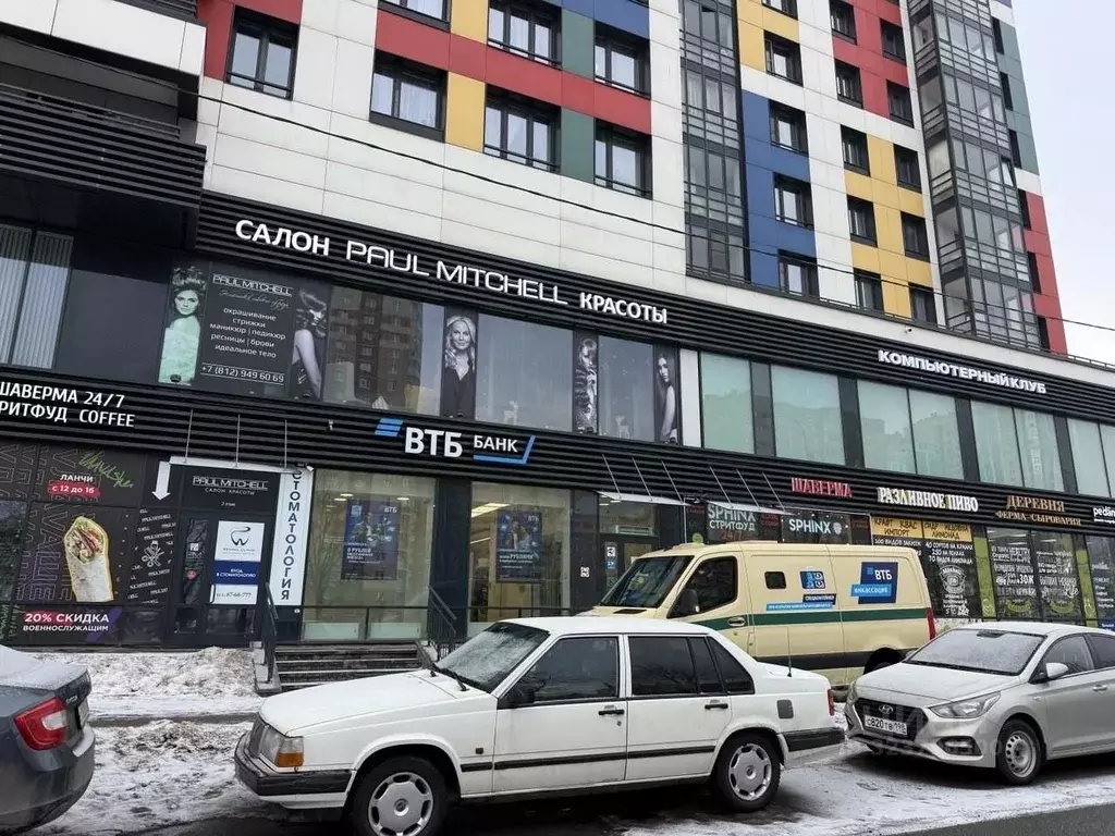 Помещение свободного назначения в Санкт-Петербург ул. Оптиков, 34К1 ... - Фото 1