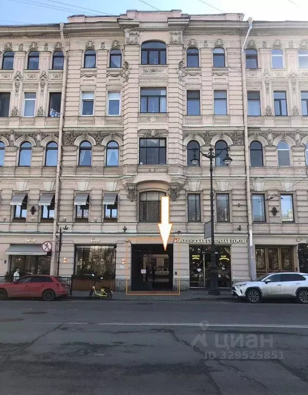 Офис в Санкт-Петербург Суворовский просп., 47 (121 м) - Фото 2