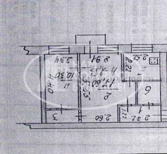 2-к. квартира, 42,3 м, 5/5 эт. - Фото 0