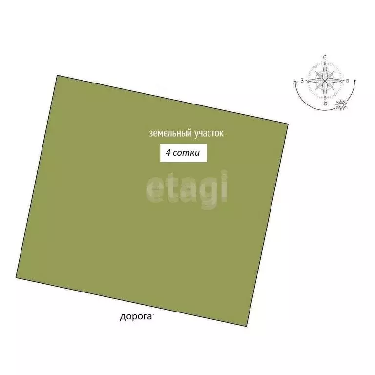 Участок в Раздольненский район, Чернышевское сельское поселение, село ... - Фото 1