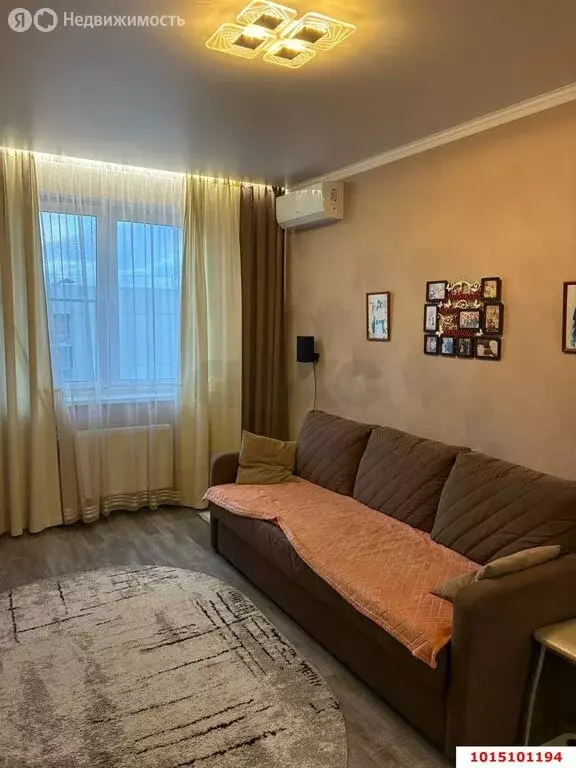 1-комнатная квартира: Краснодар, улица Красных Партизан, 1/4к10 (38.2 ... - Фото 1