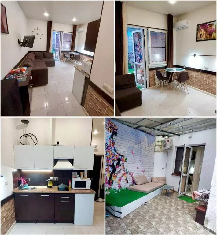 Студия Краснодарский край, Сочи Центральный мкр, ул. Войкова, 27 (35.0 ... - Фото 1