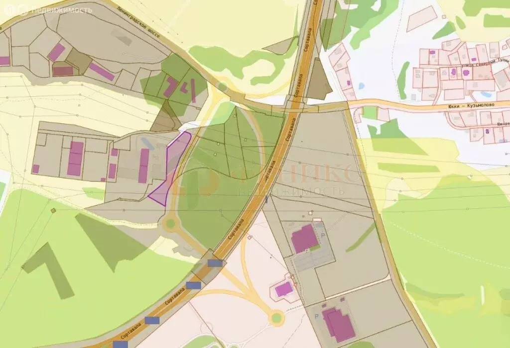 Участок в Бугровское городское поселение, массив Корабсельки (8846 м) - Фото 1