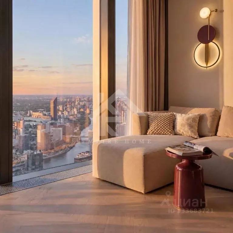 1-к кв. Москва 1-й Красногвардейский проезд, 22с1 (40.0 м) - Фото 1