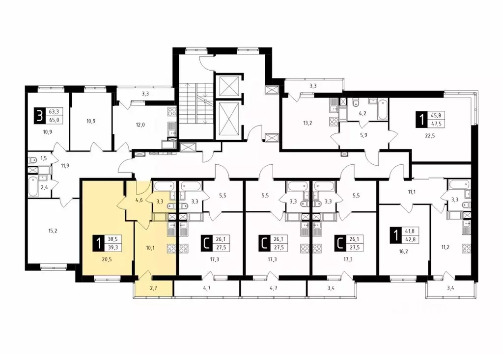 1-к кв. Московская область, Подольск Красная Горка мкр, ул. Садовая, ... - Фото 1