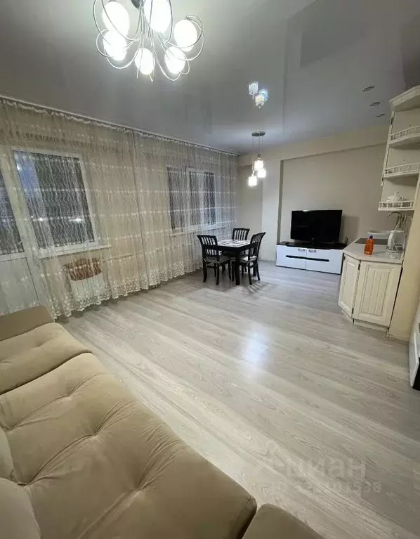 Студия Иркутская область, Иркутск ул. Пискунова, 142/1 (45.0 м) - Фото 1