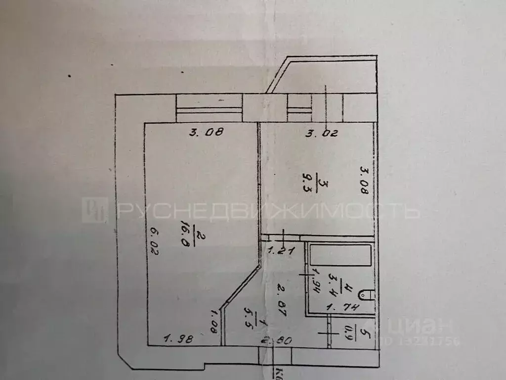 1-к кв. Кировская область, Киров ул. Мира, 41 (35.9 м) - Фото 2