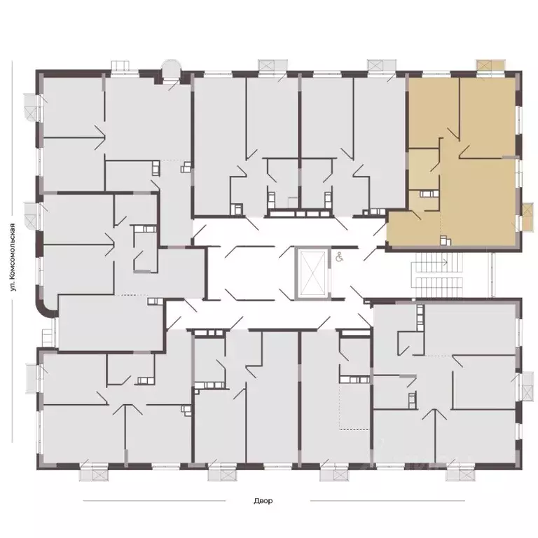 2-к кв. Нижегородская область, Нижний Новгород Соцгород жилрайон, 1-й ... - Фото 2