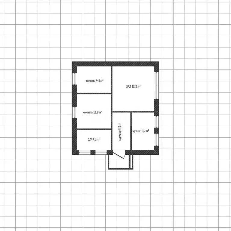 Дом в Адыгея, Майкоп Тульская ул. (63 м) - Фото 2