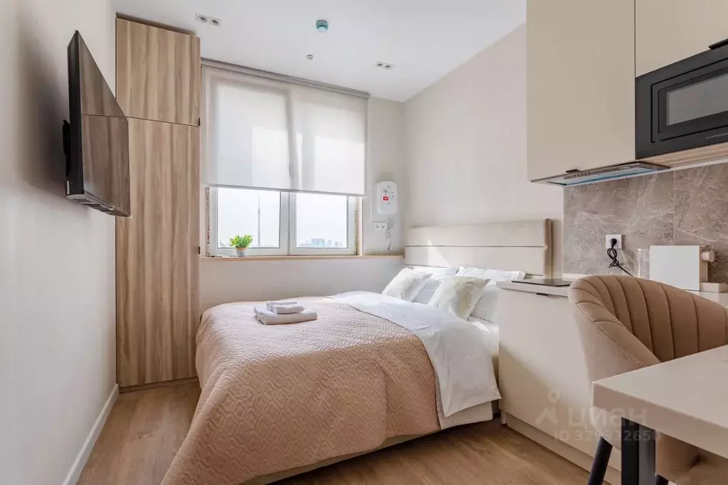 Студия Москва Березовая аллея, 19к2 (20.0 м) - Фото 1