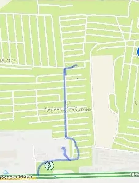 Участок в Омская область, Омск СОСН Дары Сибири тер., аллея 19А (6.7 ... - Фото 1