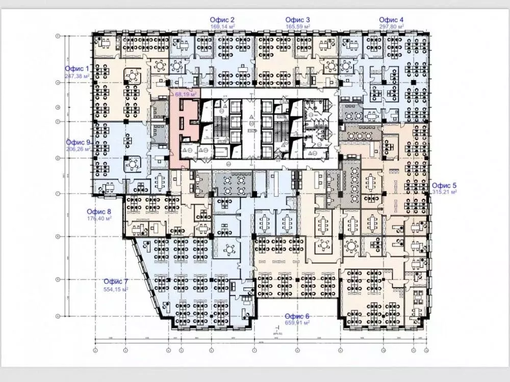 Офис в Москва 2-я Брестская ул., 48 (247 м) - Фото 1