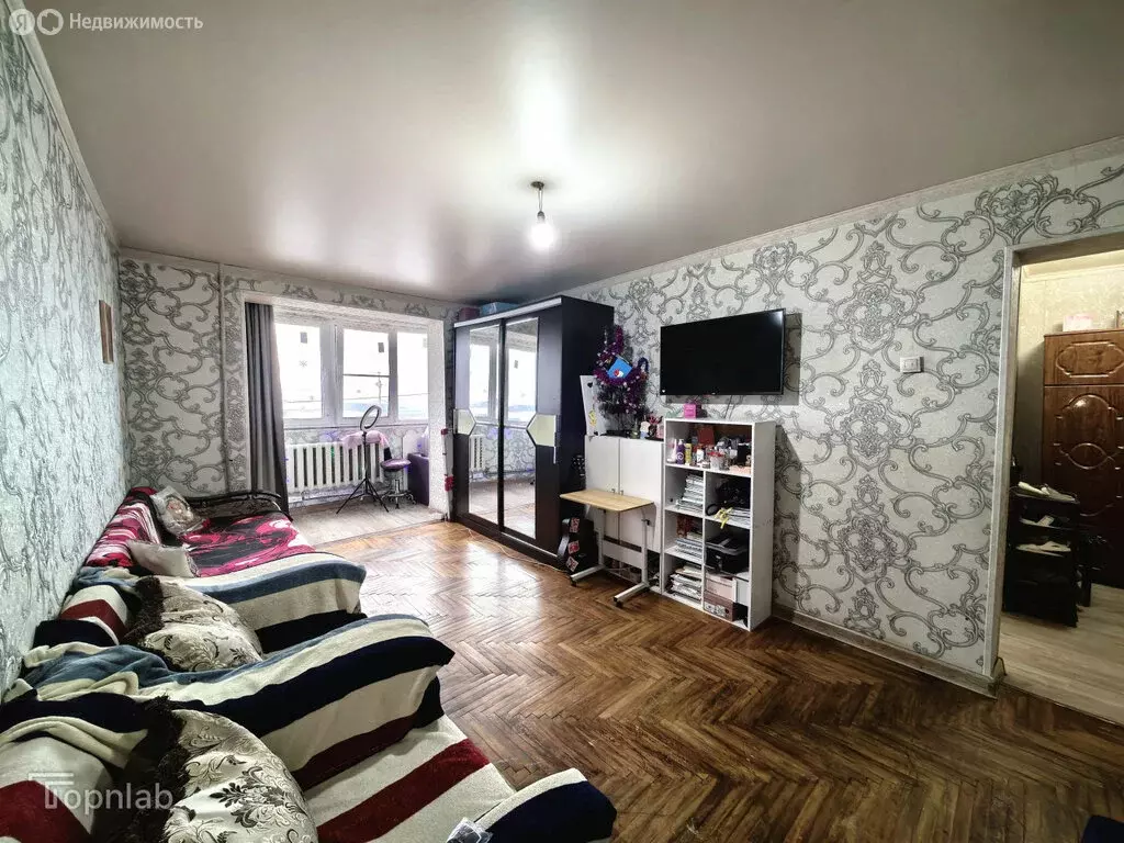 1-комнатная квартира: Нарткала, улица Жамборова, 102 (32 м) - Фото 1