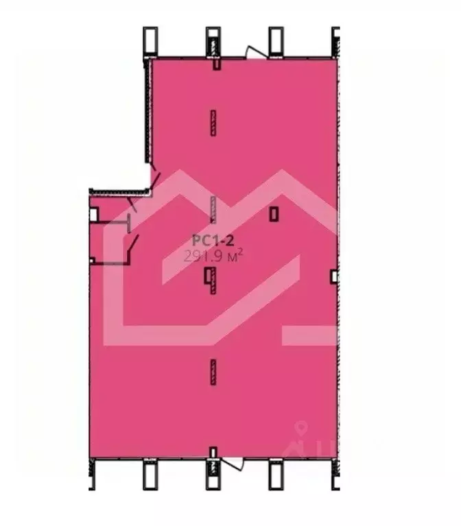 Торговая площадь в Москва Стоун Райз жилой комплекс (292 м) - Фото 2