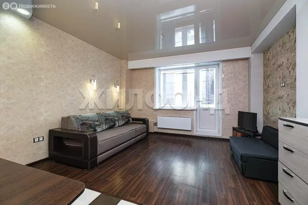 Квартира-студия: Новосибирск, Выборная улица, 94 (28.2 м) - Фото 2