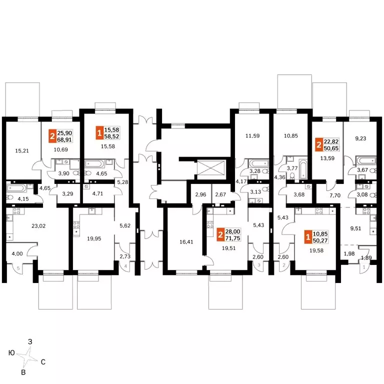 2-к кв. Московская область, Одинцовский городской округ, д. Митькино ... - Фото 1