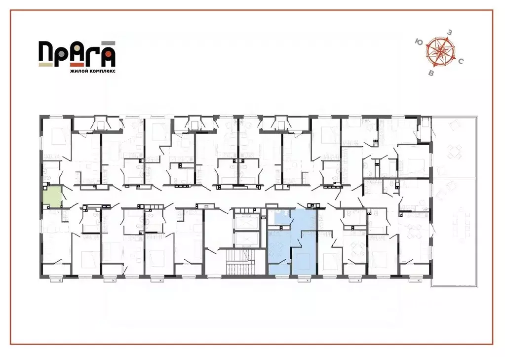 1-к кв. Удмуртия, Ижевск Комсомольская ул., 83 (32.08 м) - Фото 2
