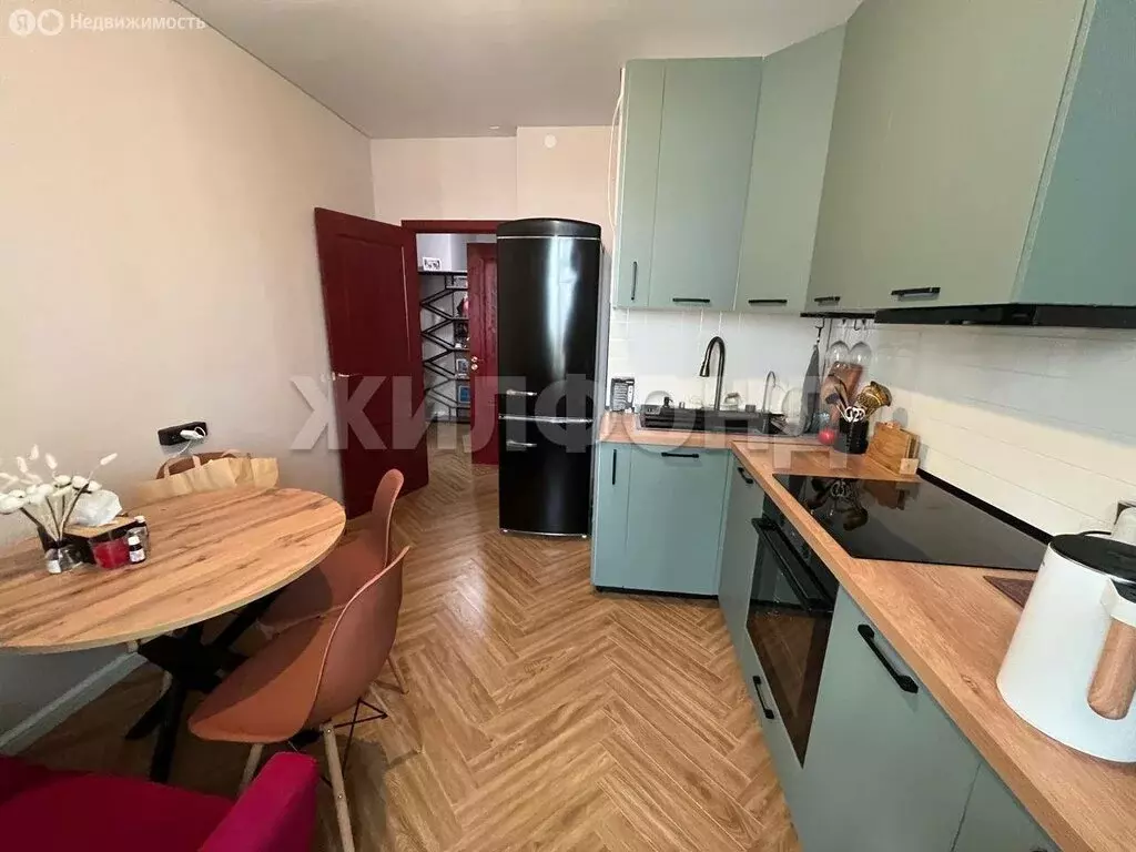 2-комнатная квартира: Новосибирск, улица Бородина, 56 (56 м) - Фото 1