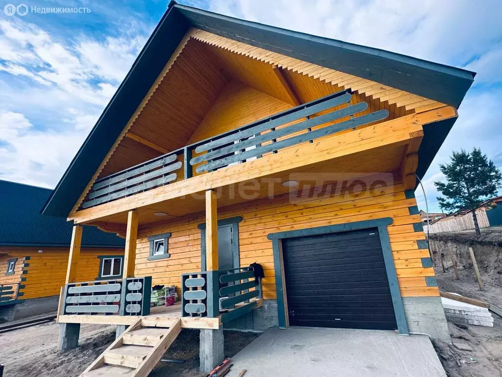 Дом в Нижний Саянтуй, ДНТ Багульник, 1-й квартал (140 м) - Фото 0