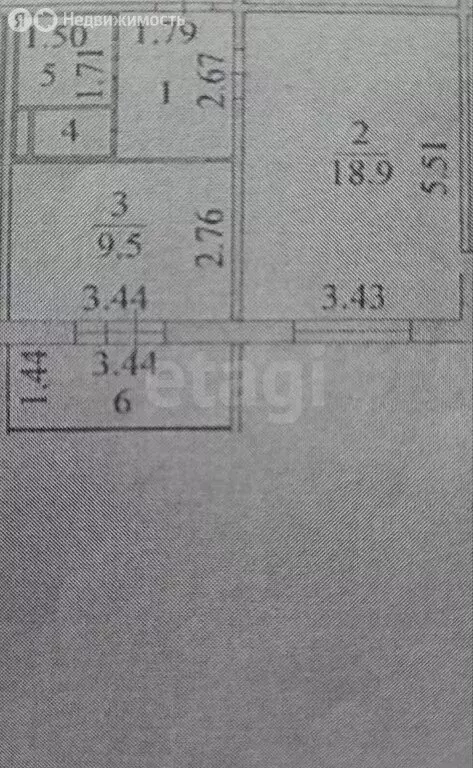 1-комнатная квартира: Липецк, улица С.М. Шерстобитова, 6 (37 м) - Фото 1