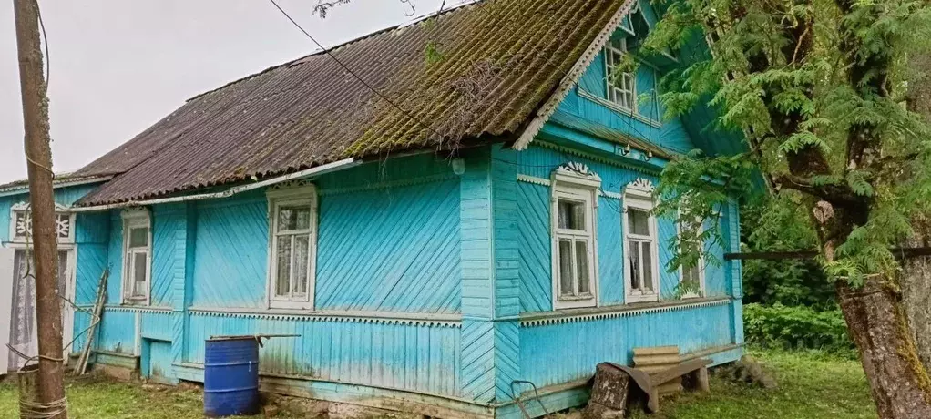 Дом в Псковская область, Порховский муниципальный округ, д. Заболотье  ... - Фото 1