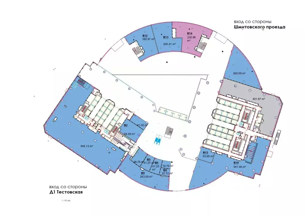 Помещение свободного назначения в Москва ул. Ермакова Роща, 1с1 (233 ... - Фото 1