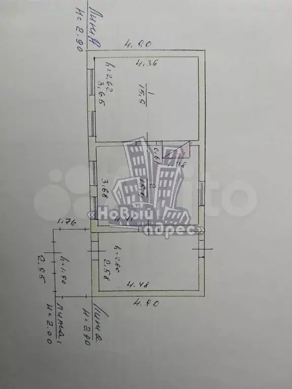 Дом 45 м на участке 15,5 сот. - Фото 0