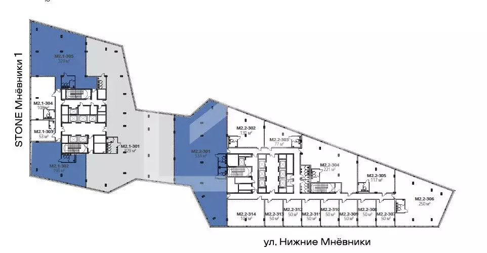 Офис в Москва ул. Нижние Мневники, 37А (198 м) - Фото 1