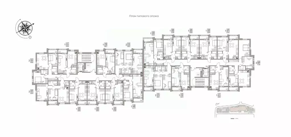 2-к кв. Волгоградская область, Волгоград ул. Дымченко, 9 (52.91 м) - Фото 1
