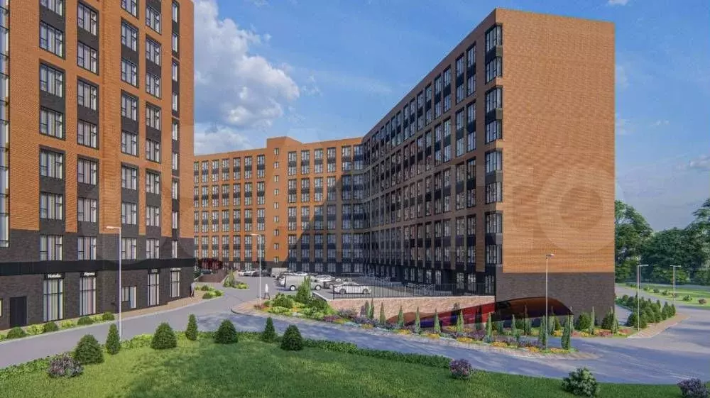 2-к. квартира, 56 м, 4/9 эт. - Фото 1