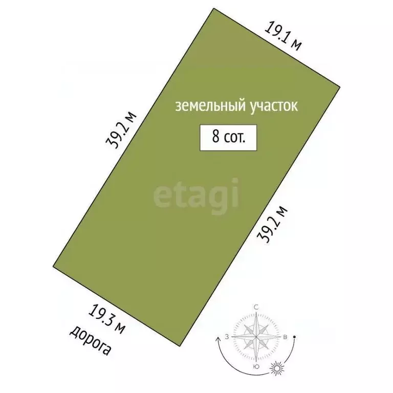 Участок в Тюменская область, Тюменский муниципальный округ, д. Якуши, ... - Фото 2