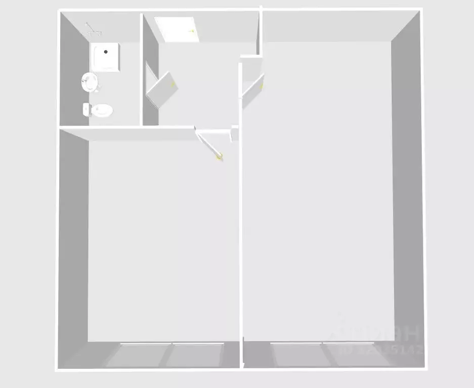 2-к кв. Башкортостан, Уфа ул. Аксакова, 51 (40.8 м) - Фото 2