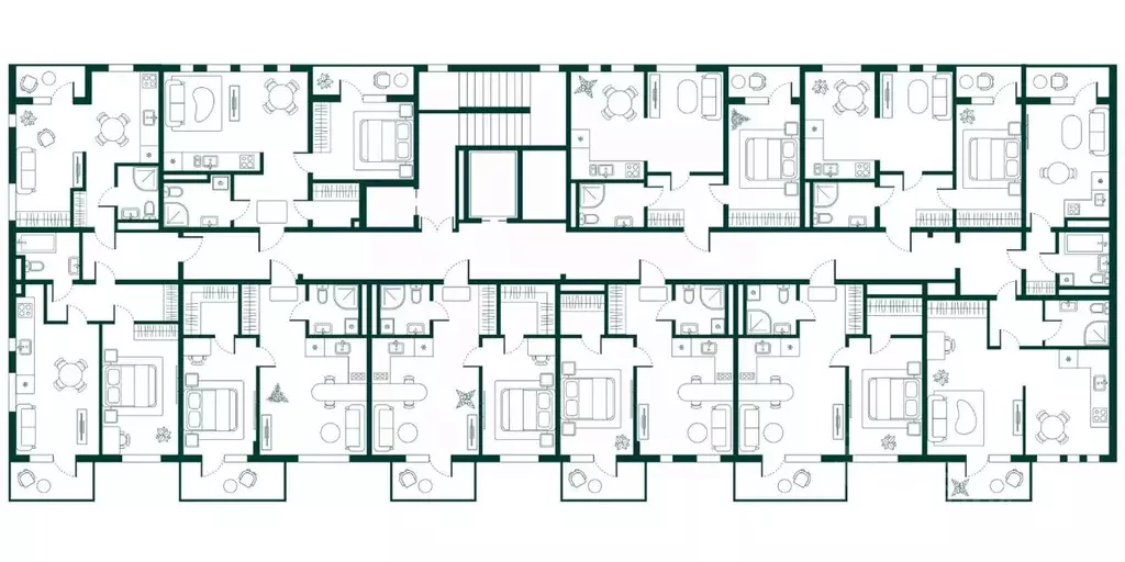 1-к кв. Дагестан, Дербент Новая История жилой комплекс (47.72 м) - Фото 2