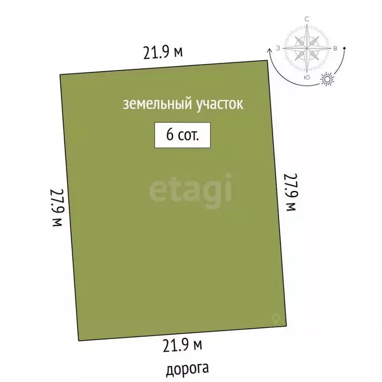 Участок в Крым, Ленинский район, Семисотское с/пос, с. Каменское ул. ... - Фото 2