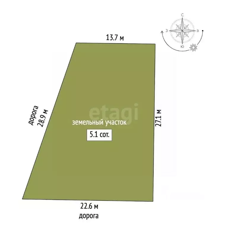 Участок в Ростовская область, Аксайский район, Рассветовское с/пос, ... - Фото 2