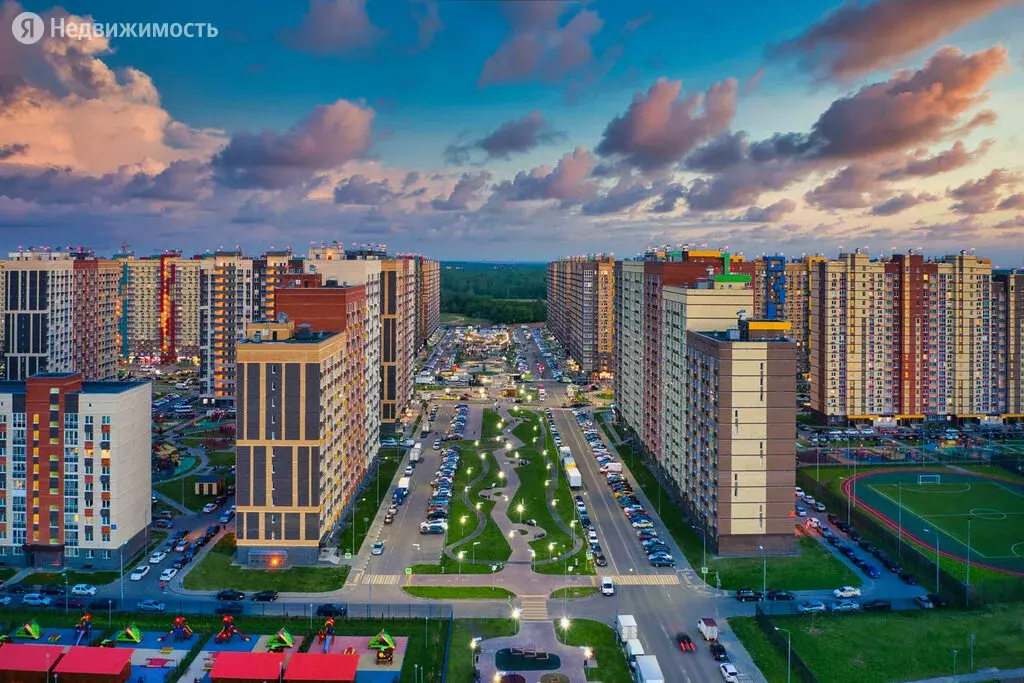 2-комнатная квартира: деревня Мисайлово, микрорайон Пригород Лесное . - Фото 0