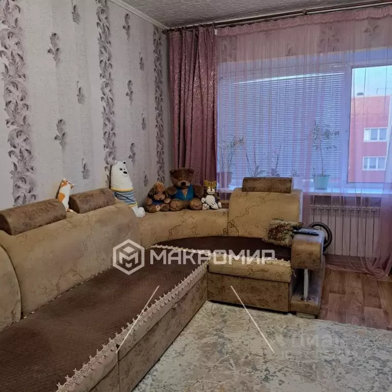 2-к кв. Ханты-Мансийский АО, Сургут Ленинградская ул., 7 (45.0 м) - Фото 1